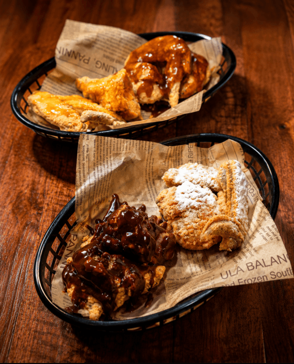 Hapag saucy chicken basket